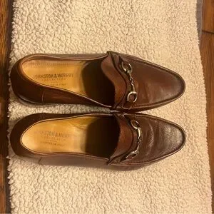 Johnston & Murphy Brown Leather Loafers with Horsebit Detail italin collection Johnston & Murphy | Shoes | Johnston Murphy Brown Leather  main image 3